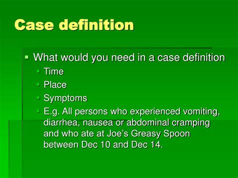 CASE definition and meaning .
